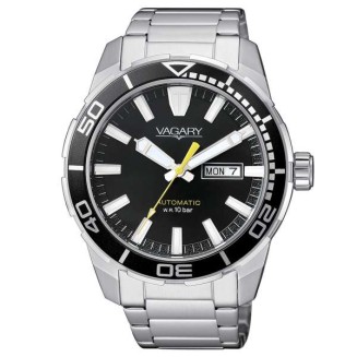 Orologio Vagary Uomo By Citizen G.Matic Aqua 108th Nero Codice: IX3-416-51