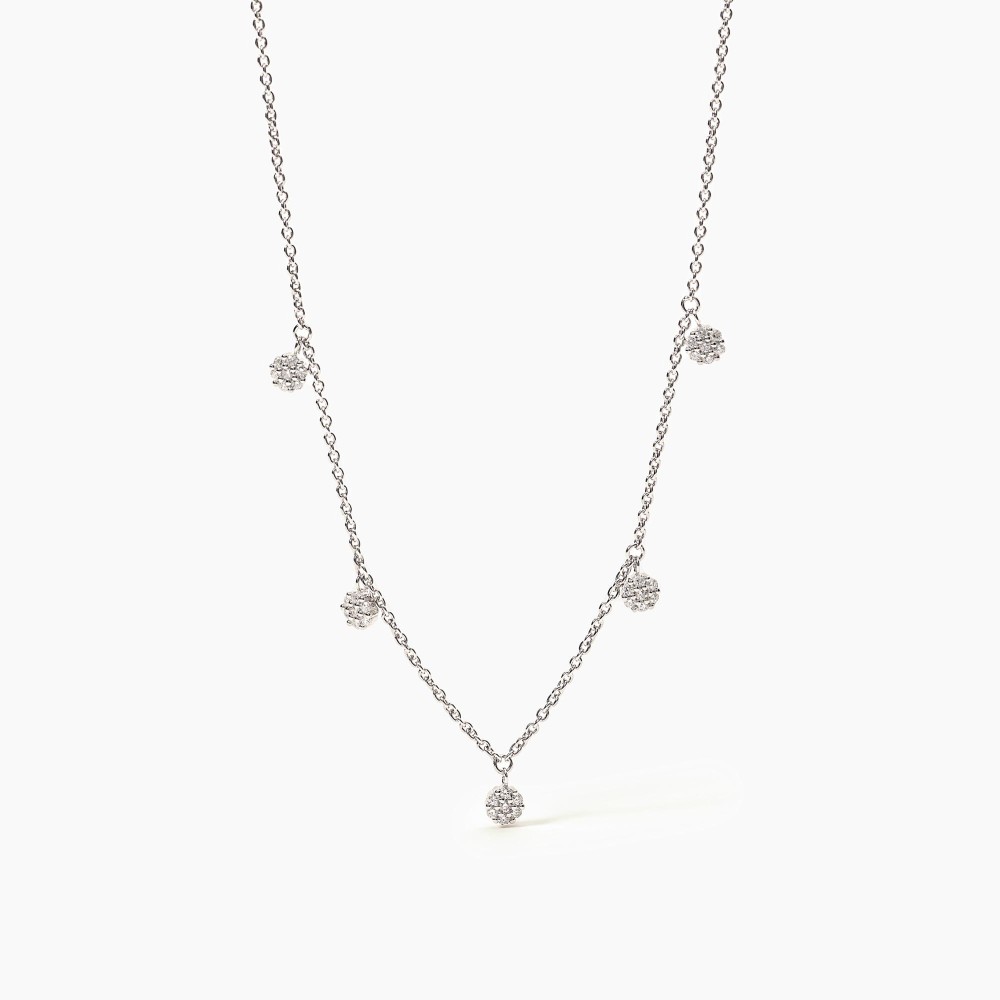 Collana Mabina Donna Argento Fior Fiore - 553466